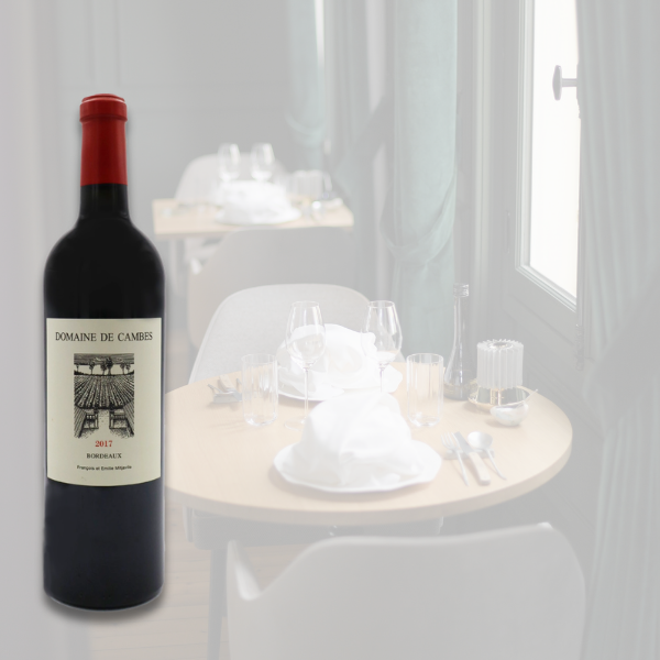 Le Jardin : Rouge Domaine de Cambes 2017 Bordeaux