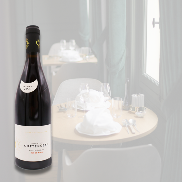 Le Jardin : Rouge Bourgogne Domaine Cottenceau Pinot Noir 2021